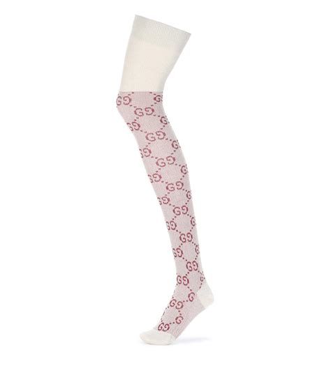 gucci thigh high socks